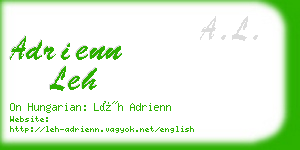 adrienn leh business card